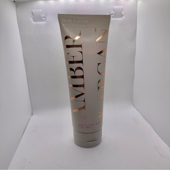 Amber and Argan Body Cream by Bath and Body Works